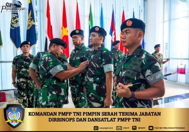 
					Komandan PMPP TNI Pimpin Serah Terima Jabatan Dirbinops dan Dansatlat PMPP TNI