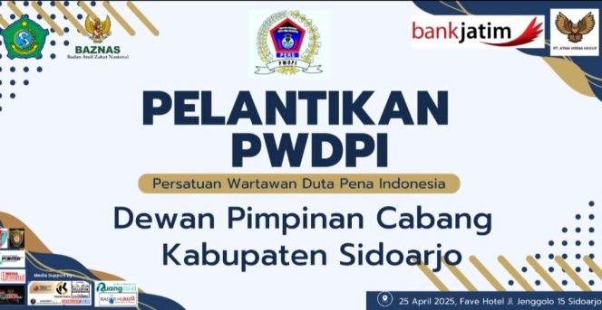 
					Jelang Pelantikan, DPC PWDPI Sidoarjo Matangkan Persiapan: Tawarkan Sinergi Melalui Sponsorship, Bukan Proposal Sumbangan