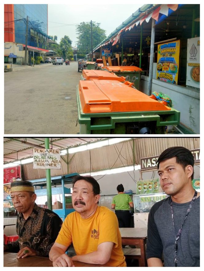 
					Dinilai Semena-Mena, Pedagang Kuliner RW.18 Sunter Agung Protes Meletakkan Tempat Sampah Oleh Ketua RW
