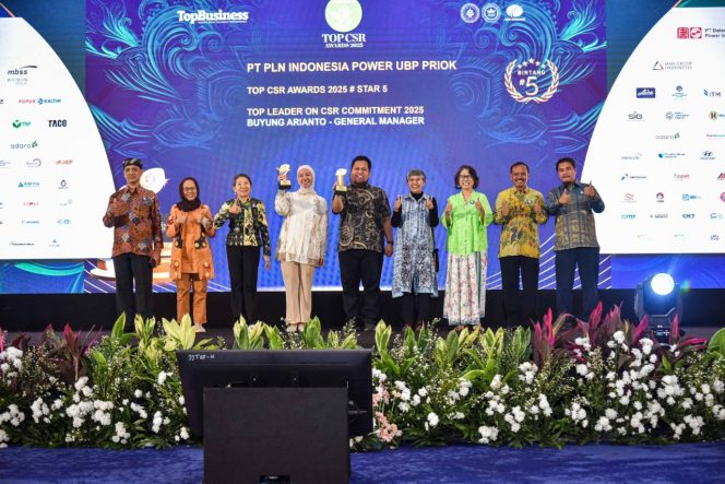 
					PLN Indonesia Power UBP Priok Raih Penghargaan TOP CSR Awards 2025 STAR 5 dan TOP Leader on CSR Commitment