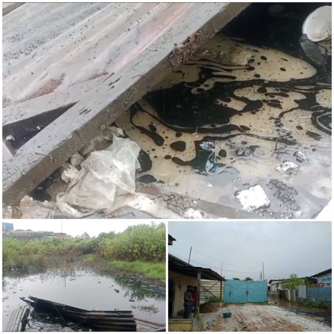 
					BOM Waktu di Kampung Bambu Kuning, Pengolahan Oli Ilegal Ancam Warga Marunda