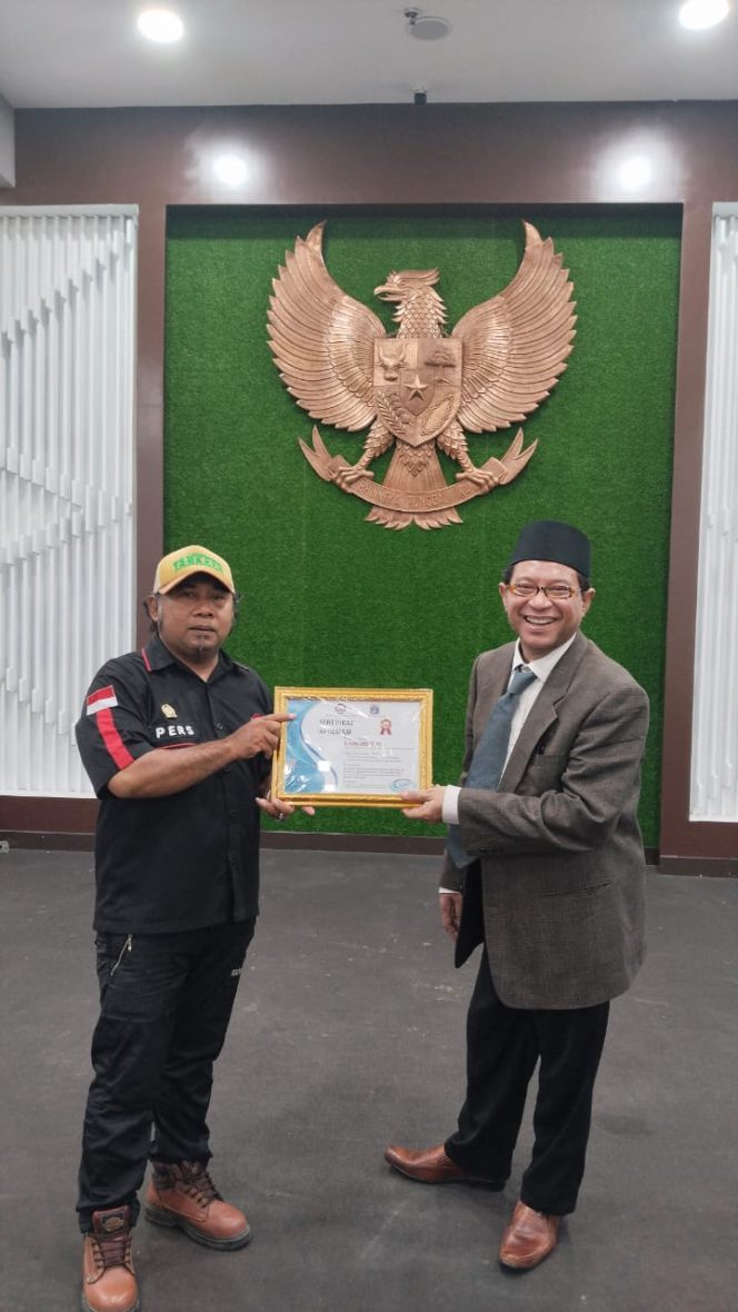 
					Ketua AWPI Jakarta Utara Hadiri Pelantikan Pengurus PEWARNA di Balai Kota DKI Jakarta