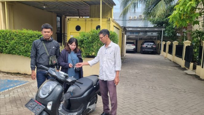 
					Warga Senang Motor Hilang Telah Kembali