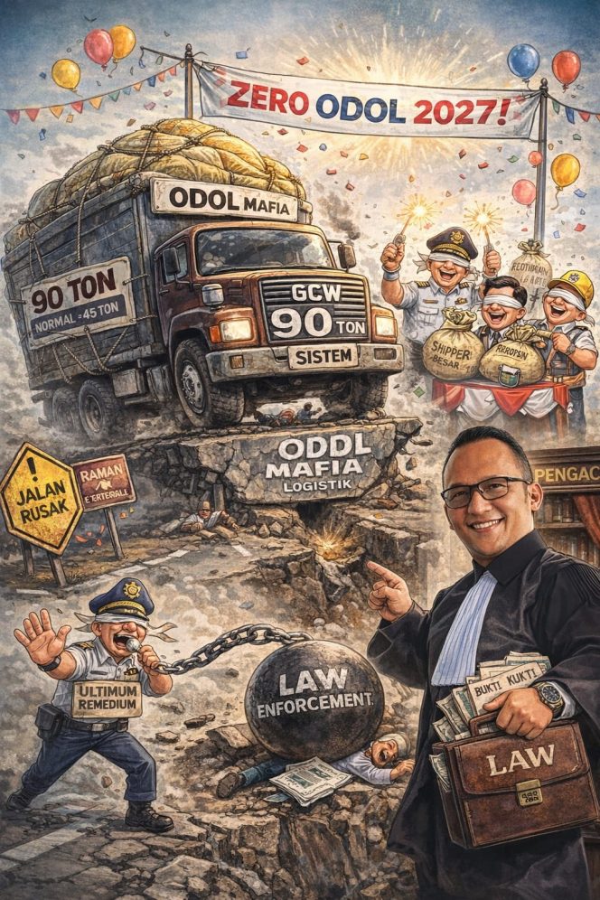 
					ODOL, Euforia Zero 2027, dan Ilusi Penegakan Hukum Saat Sistem Gagal dan Tanggung Jawab Terpecah