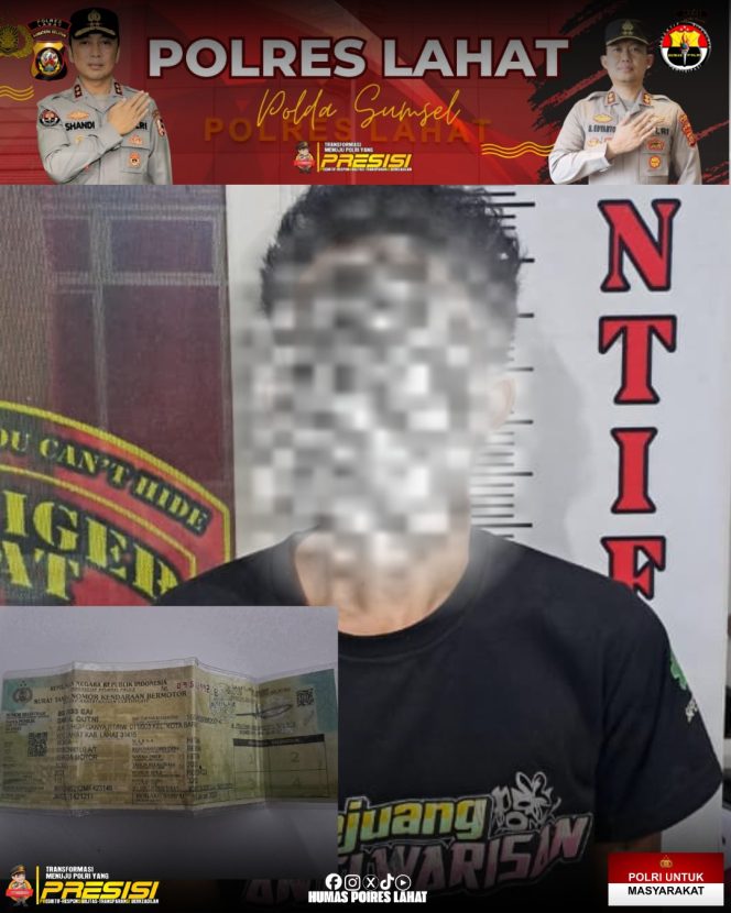 
					Polres Lahat, Ungkap Kasus Curanmor, Tersangka MNA, bin AAD, Warga Desa Bunga Mas, Kecamatan Kikim Timur