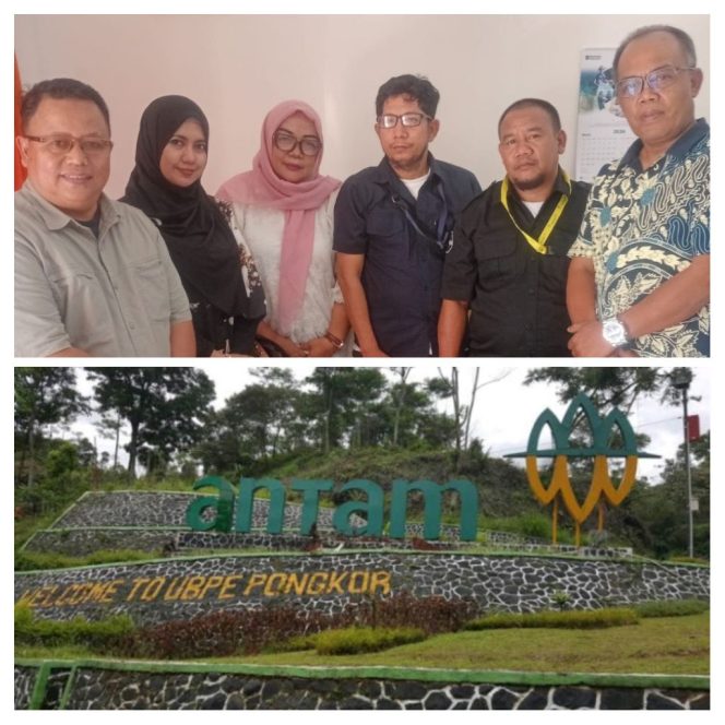 
					Dorong Keterbukaan Informasi, ANTAM Pangkor Sambut Kunjungan Media Jakarta