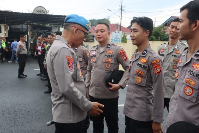 
					Propam Polres Lahat Laksanakan Pemeriksaan Sikap Tampang dan Kelengkapan Personel